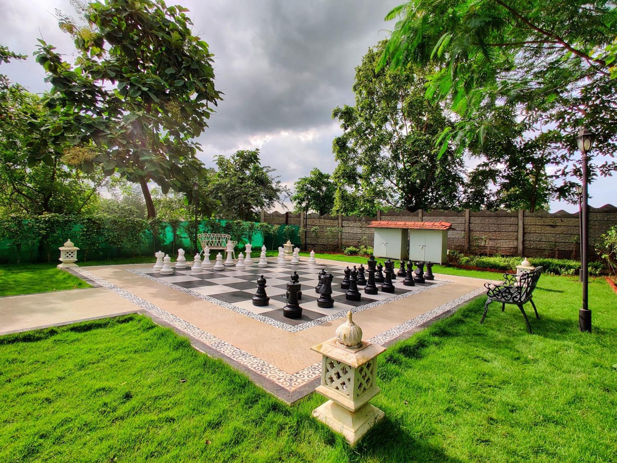 Pushpam Sanskruti Resort Karjat - A Pure Veg Resort Dhamni Eksteriør billede