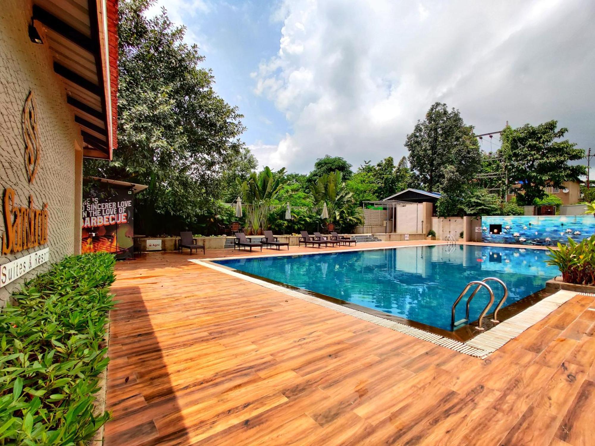 Pushpam Sanskruti Resort Karjat - A Pure Veg Resort Dhamni Eksteriør billede